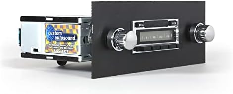 AutoSound personalizado 1966-67 Nova USA-230 em Dash AM/FM