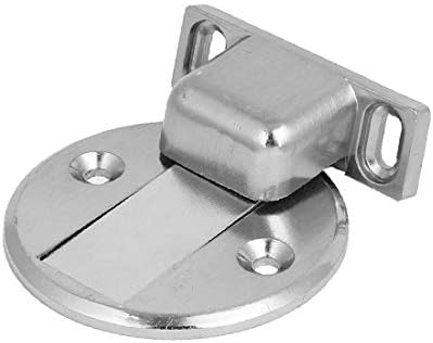 X-Dree Househor Office Porta Metal Magnetic Catch Stopper Silver Tom 55x18x25m_m (Hogar, Puerta de la oficina, Metal,