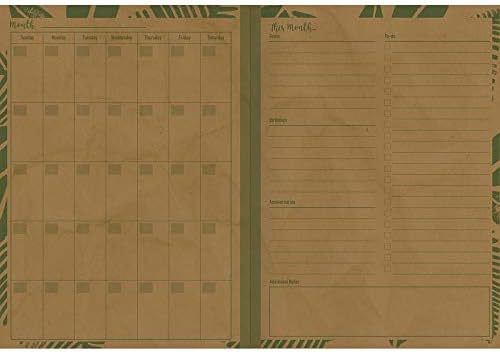 Lang Tropic Kraft Lay-flat Planner