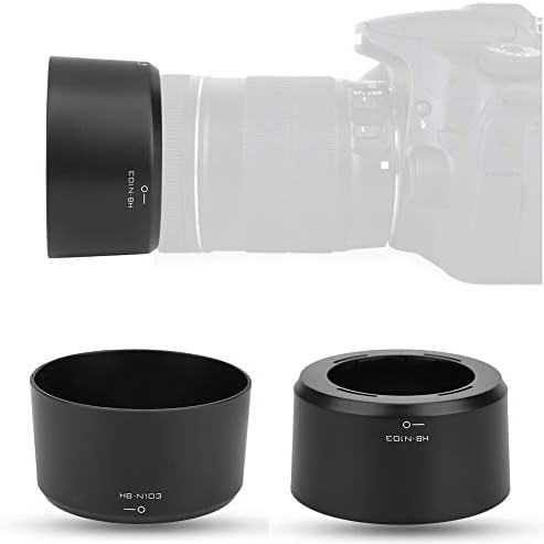 Lente Hood, HBN103 ABS CAPELA BLATE LENS SOM CHOP, para Nikon, 1 VR 30-110mm f/3,8-5.6 para Nikon, 1 VR 10-30mm f/3,5-5.6