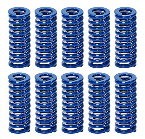 SOMENTEKXY 8MM OD 5MM ID SPRINGS COMPRESSÃO, RODAS DE COMPRESSÃO AZUL DE 25 mm de comprimento 3D Acessórios para impressoras,