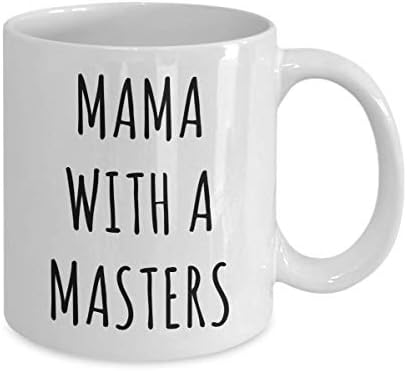 Hollywood & Twine Masters Grave para mamãe mama com um presente de graduação na xícara de café Masters