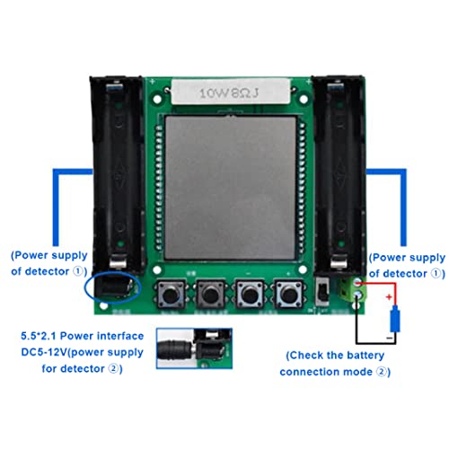 Módulo do testador de bateria 18650 Lithium descarrega o medidor de capacidade verdadeira XH-M239 Testador de capacidade