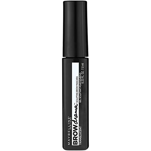 Maybelline New York Eyestudio Brow Drama Sculpting Brow Mascara, marrom profundo, 0,23 onça fluida