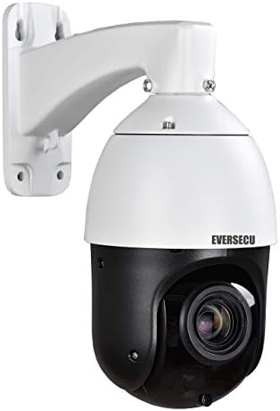 Eversecu 1pcs 20x Zoom HD Analog Ptz Dome Câmera + 1pcs Microfone CCTV à prova d'água