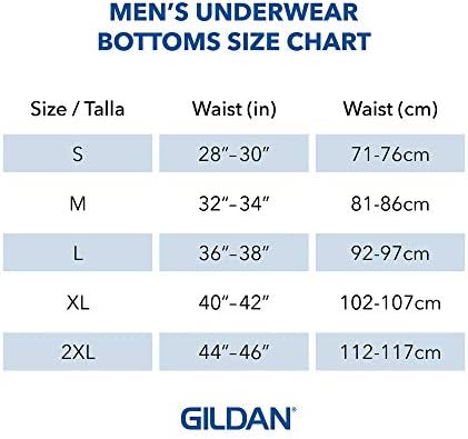 Cueca de roupas íntimas masculinas de Gildan