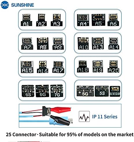 Sunshine SS-905D Cabos de energia DC dedicados Serviço de telefonia profissional Dedicated Power Cable para Android Series