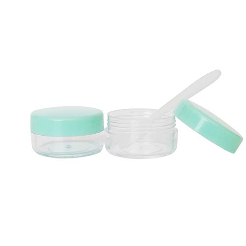 12pcs 10 grama 10ml Travel Cosmetic Recifristas Jarros de amostra com tampas de maquiagem plástica Recipientes de amostra