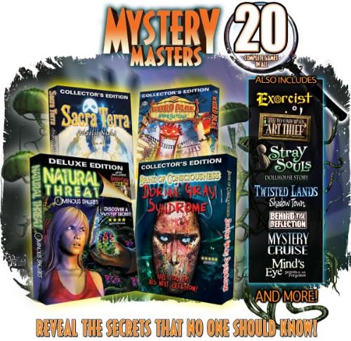 Misterios Mestres: Coleção de Bônus - 20 pacote
