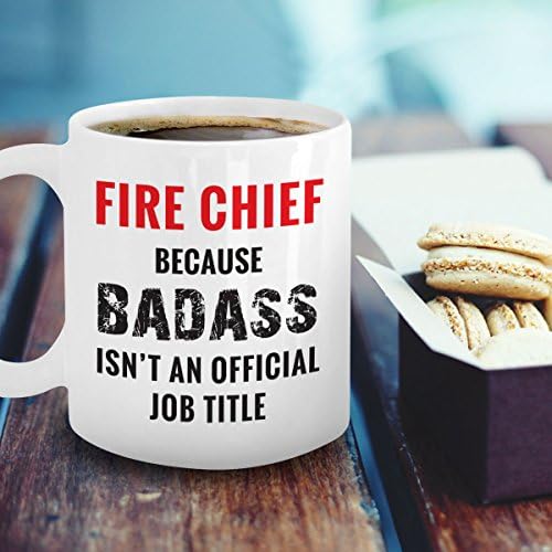 Chefe de bombeiros Presentes para homens - Chefe de bombeiros caneca - acessórios de bombeiro