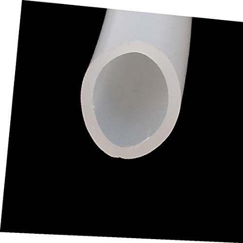 X-Dree 12mm x 16 mm Silicone transparente Tubo de água de água Tubo de mangueira de mangueira de 5 metros de 16,4 pés de comprimento