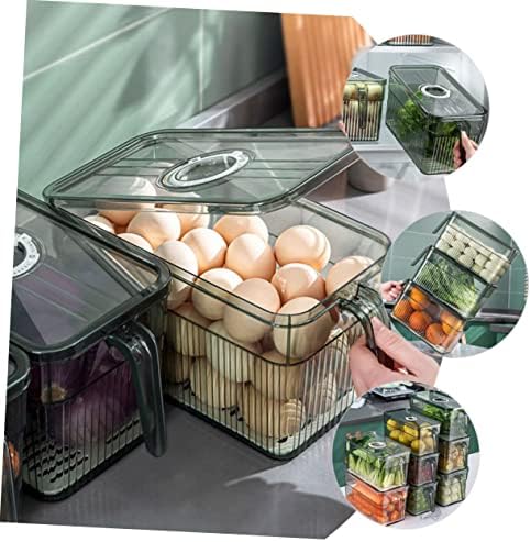 Zerodeko drenagem ovos mais nítidos Caixa de armazenamento Caixa de armazenamento Caixa fresca Caixa de preservação da geladeira
