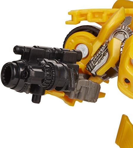 Transformers Toys Studio Series 49 Deluxe Classe Movie 1 Bumblebee Ação Figura - Crianças de 8 e mais de 8 anos, 4,5