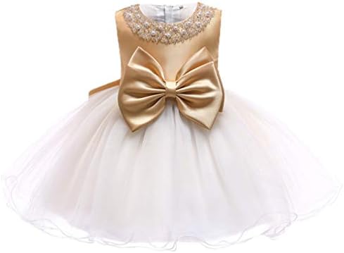 Princesa Tulle Tutu Girl Dress Wedding Festy Party Vestres de bebê de 3 a 9 anos