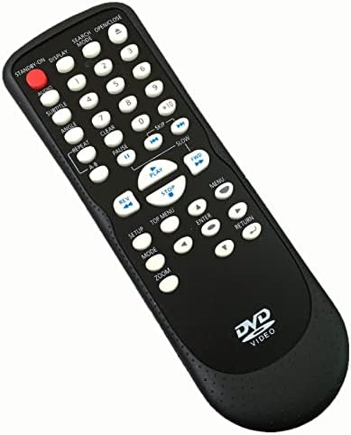 Controle remoto de substituição NB093 NB093UD Compatível para Magnavox DVD CD Player MDV2100 MDV2100/F7 MDV2300 MDV2100F7