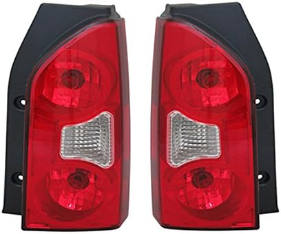 Novo par de luzes traseiras rarefelétricas compatíveis com Nissan Xterra 2005-15 NI2801173 26550-EA025 NI2800173 26550EA025
