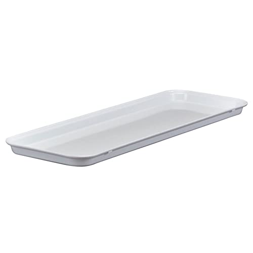 Cambro 926mt148 Bandeja de exibição de mercado, 8-7/8 x 25-9/16 x 1 , caso branco de 12