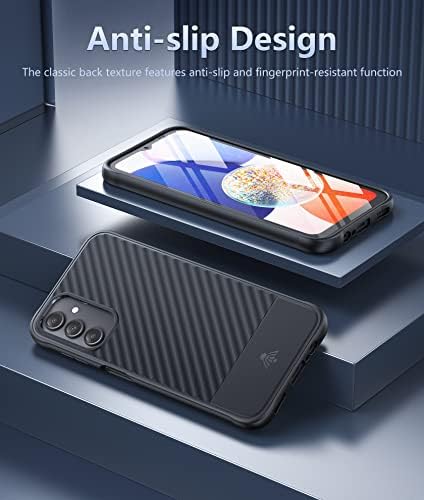 Fntcase para Samsung Galaxy A14-5g Caso: TPU Soft TPU Slim Fino protetor de proteção contra choque à prova de choque à prova de choques