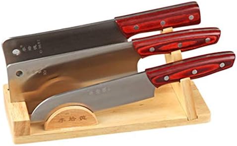 ZCX Oak Knife Rack Kitchen Kitchen Storage Kitchen Kitchen Simple Knife Solder Chef Knife Striter Housed Tool Rack Blocks