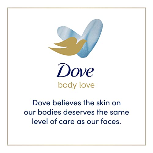 Dove Body Love Bombrow Cleansing Butter Hunure Boost Cleanser Para seda de pele seca do que a lavagem do corpo com ácido