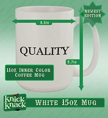 Presentes Knick Knack, é claro que estou certo! Eu sou um Brooksba! - Caneca de café cerâmica de 15 onças, branco
