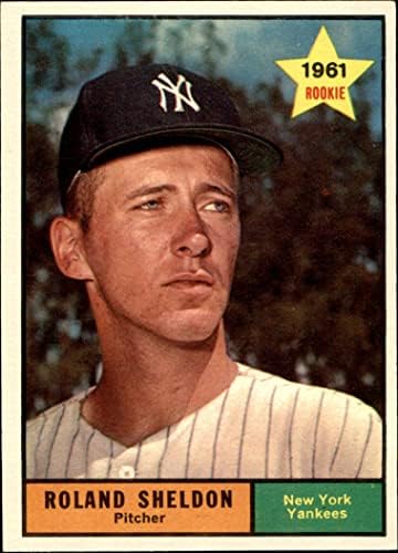 1961 Topps # 541 Roland Sheldon New York Yankees Ex/Mt Yankees