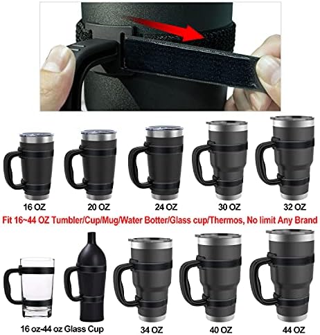 20 oz 30 oz 40 oz Manusela ajuste ajustável para Yeti, RTIC, Ozark Trail, Travel caneca, SiC, Rambler e todas as marcas Tumbler Cup