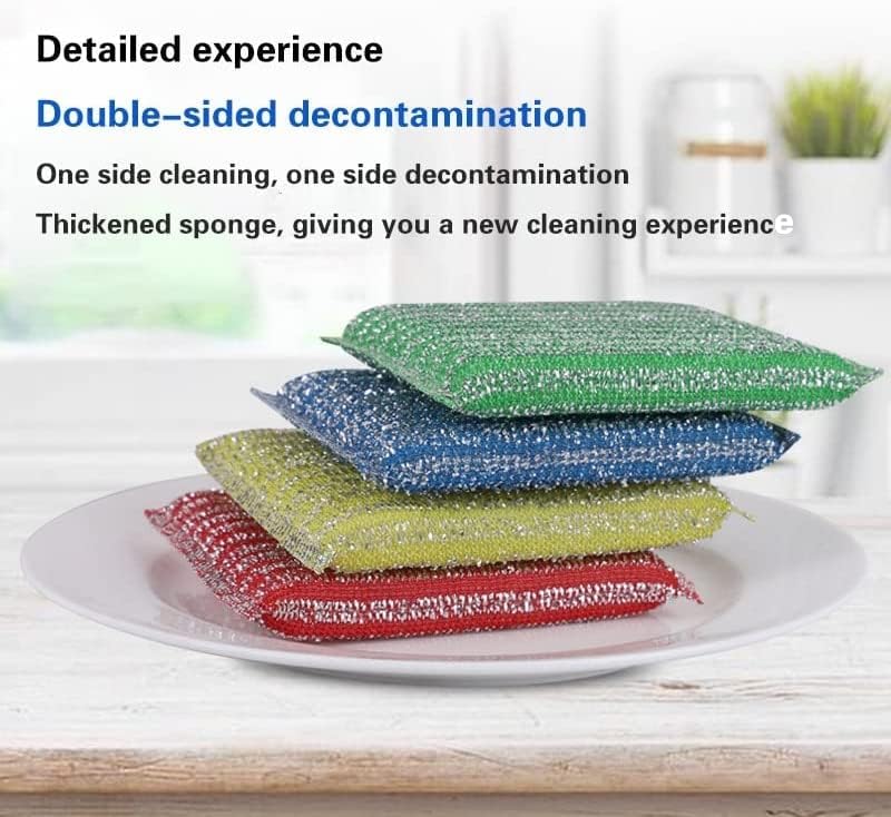 Buzika Limpeza em casa Esponja esponja de lavagem de lavagem de cozinha de cozinha de cozinha manchas de maconha de esponja de kit