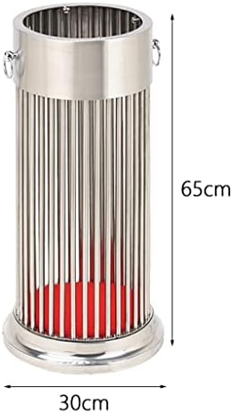 Suporte de guarda -chuva de guarda -chuva de Gljan, barril de guarda -chuva de aço inoxidável, para corredores e entradas,