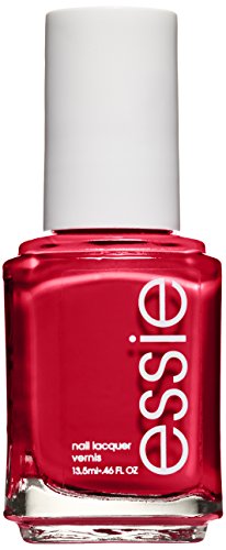 esmalte de qualidade do Salon Essie, 8 livres veganos, vermelho da Borgonha, pregou, 0,46 fl oz