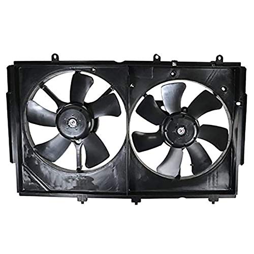 Fan rareelétrico novo fã de resfriamento compatível com Mitsubishi Outlander 2005-2006 pelo número da peça MR312899 MR464708 MR993931