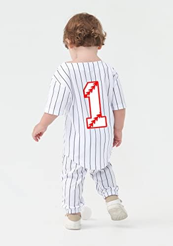 Camisa de beisebol de menino de menina de menina de criança