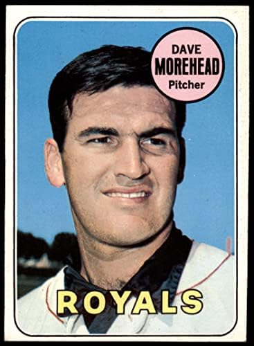 1969 Topps 29 Dave Morehead Kansas City Royals Ex Royals