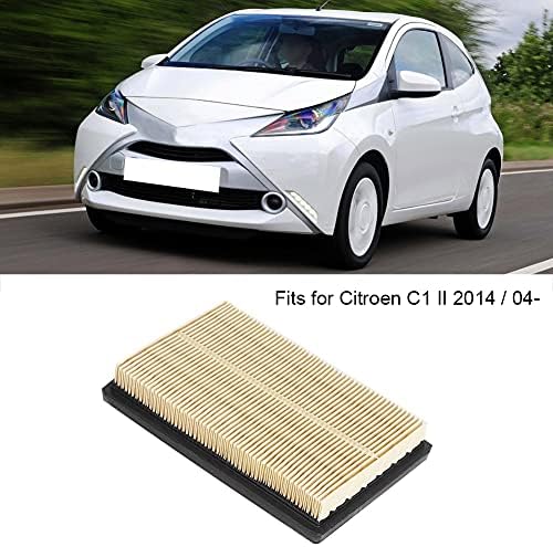 Filtro de ar Aramox, filtro de ar automático de carro para Citroen C1 II 2014 17801-21060 Acessório de substituição