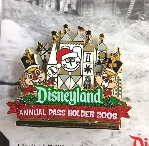 Passes passageiras Le Pin na coleção de patrimônio postal com Walt Disney 2008 - com Chip & Dale em It's A Small World