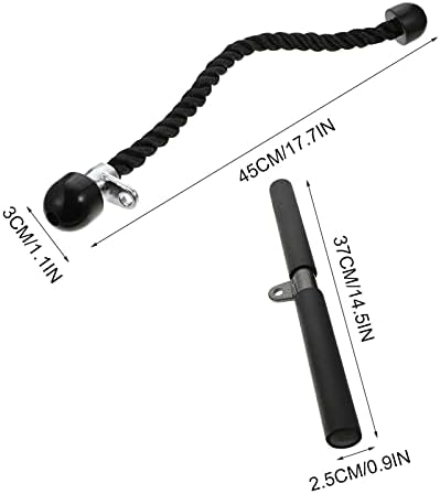 Lioobo Pollely Polia Down Bar Cable Aclas Acipação Pulldown Exercício da barra Fitness Cable Machine para exercícios