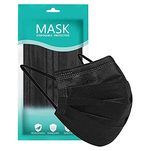 Máscara Blackblack Máscara máscaras descartáveis ​​para máscaras para disposição descartável_mask Black Face_Mask