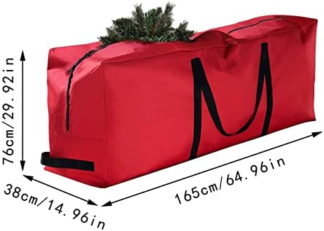 Sacos de 48in/69in para armazenamento, bolsa de armazenamento de árvore de Natal Bolsa de saco de árvores Bolsa de plástico Plástico Stand árvore de Natal Contêiner de armazenamento de armazenamento Plastic Hard