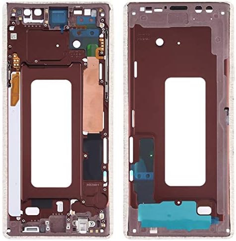 Liyong Substituição peças de reposição Xingchne Placa de moldura de moldura média com teclas laterais para Samsung Galaxy
