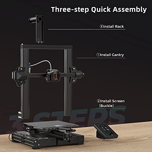 Creality Ender 3 V2 NEO 3D Impressora com Kit de nivelamento Auto Touch Cr e PLA 3D Printer Filament Black