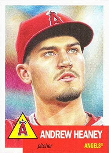 2018 Topps Living Set #111 Andrew Heaney Baseball Card Los Angeles Angels - apenas 3.602 feitos!