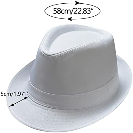 Unissex sólido clássico designer de moda clássica larga roll up fedora chapéu jazz chapéu chapéu de chapéu de chapéu de panamá
