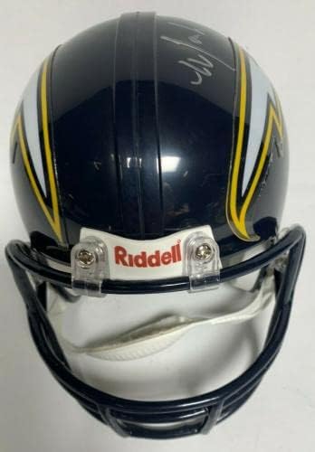 Mark Seay assinou San Diego Chargers Mini -Helmet PSA 3A65020 - Mini capacetes da NFL autografados