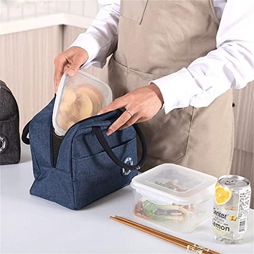 GPPZM Nylon impermeável Zipper portátil Bags térmicas para mulheres para mulheres lancheiras convenientes Totas de comida