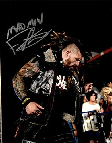 Madman Fulton assinou entrada de impacto 8x10 foto nº 1 wwe nxt sawyer - fotos de futebol autografadas