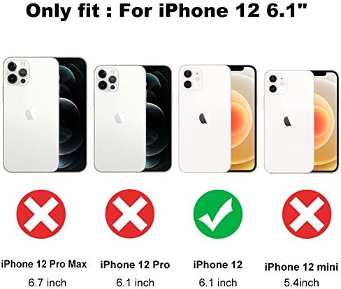 Ook Soft Case para iPhone 12 Proteção de absorção de choque em todos