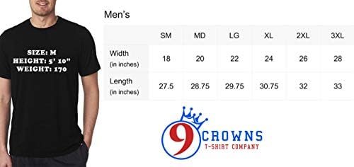 9 coroas Teses de aposentadoria masculino Camisetas gráficas engraçadas