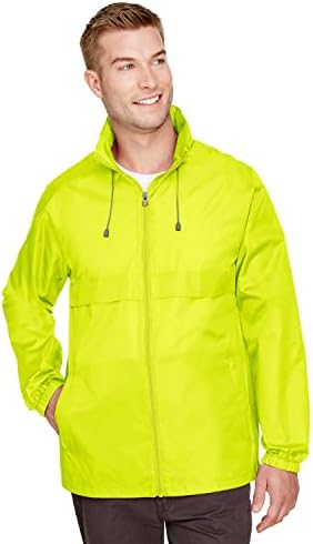 Equipe 365 Zona adulta Proteja a jaqueta leve XL de segurança amarela