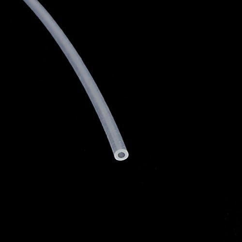 Aexit 1mm x Gerenciamento do cordão 2 mm PTFE Tubo de tubo transparente Tubo de 5 metros 16,4 pés para a impressora de