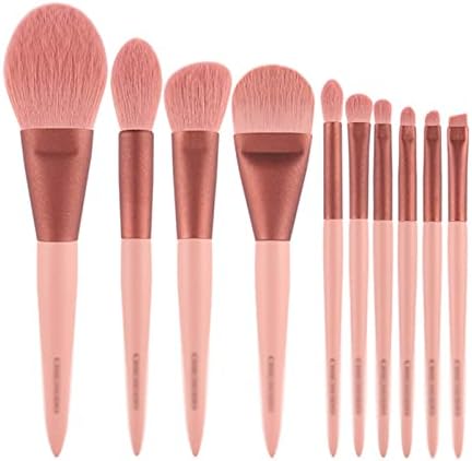 Brush de maquiagem Bruscos Cosmestic Brushes Set Sett Soft Fiber Hair-Make Up Tool & Beauty Pens-for Beginher